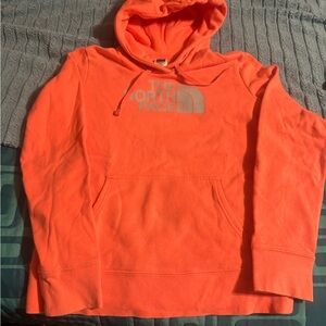 The North Face Vibrant Orange Hoodie